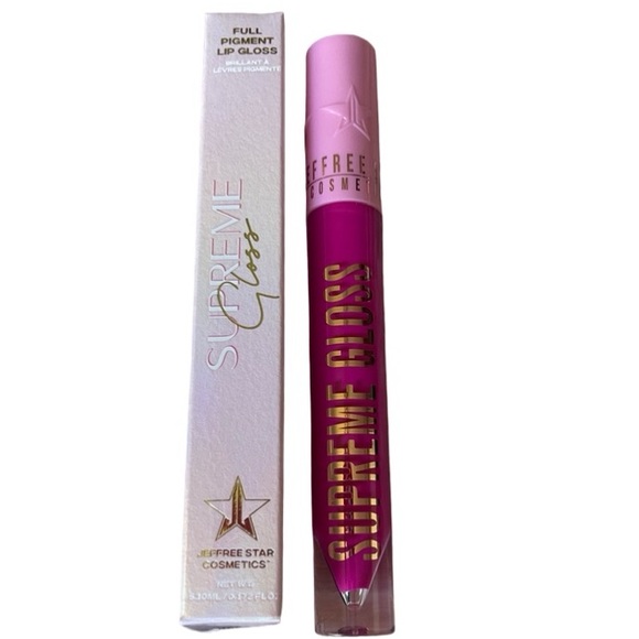 New! JEFFREE STAR- PINK VAULT -SUPREME GLOSS 
Full Pigmented Lip Gloss - Picture 3 of 9